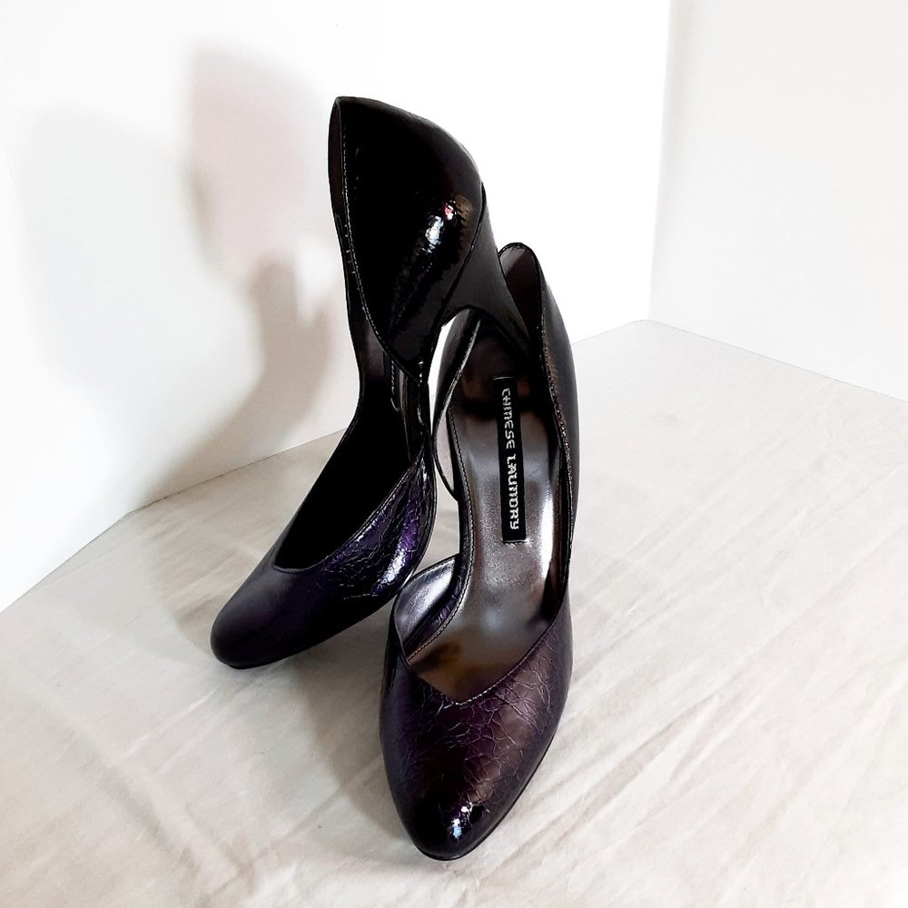 Chinese Laundry Purple Heels